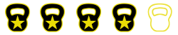 Kettlebell Reviews Rating - Four Stars