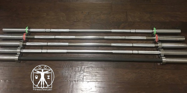 Best short barbells for home use - Reviews - Bar Length Comparisons