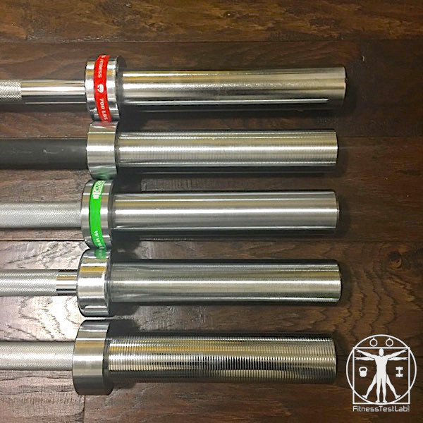 Best short barbells for home use - Reviews - Sleeve Length Comparisons