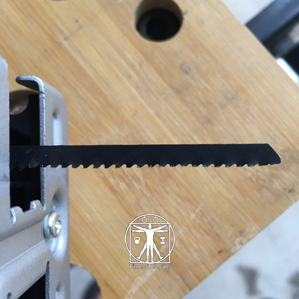 DIY Impact Massager - Blade Partially Filed Down