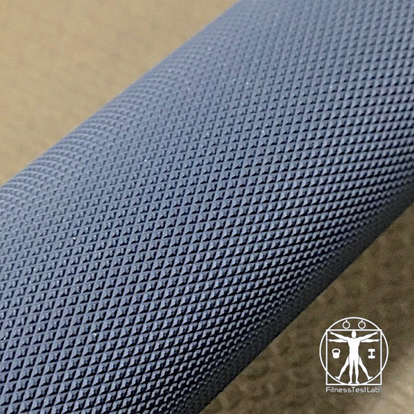 American Barbell Cerakote Training Bar Review - Knurling Close Up