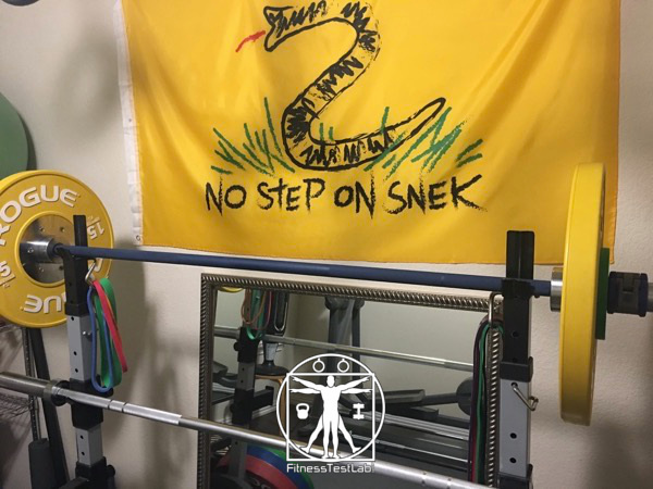 American Barbell Cerakote Training Bar Review - Loaded on the Stands