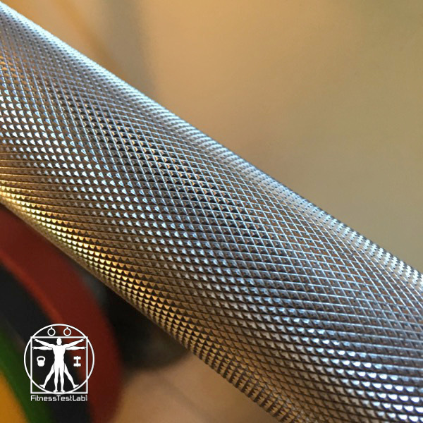 Rogue Boneyard Bar Reviews - Rogue Training Bar Review - Knurling