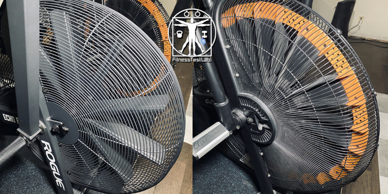 Rogue Echo Bike vs Schwinn Airdyne Pro - Different Fan Designs