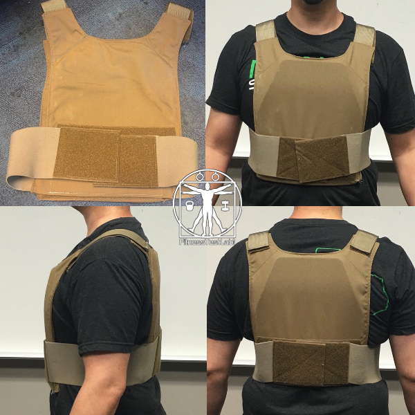 Best Weight Vests for Crossfit - Beez Combat Systems Extreme Lightweight Plate Carrier Review - Fit