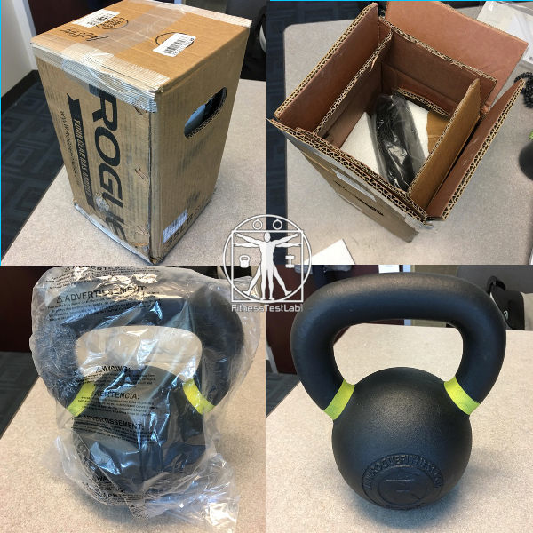 Best Kettlebells 2018 - Rogue Fitness Powder Coat Kettlebell Review - Unboxing
