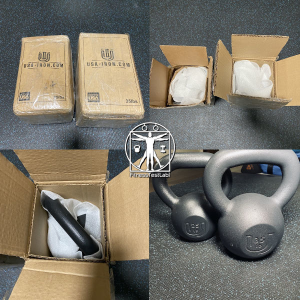 Best Kettlebells Review - USA Iron Powder Coat Kettlebell Review - Unboxing