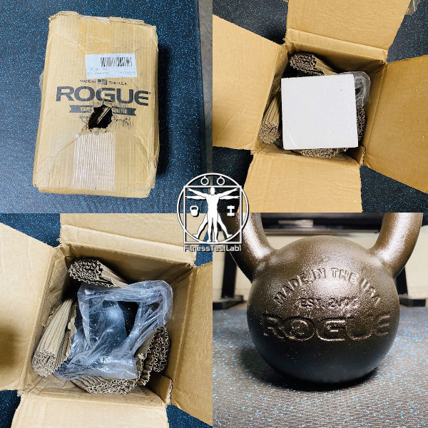 Best Kettlebells for Home Fitness - ROGUE KETTLEBELL E COAT Review - Unboxing
