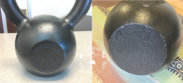 Kettlebell Reviews 2017 - Kettlebells USA Kettlebells Review Closeup and Bottom