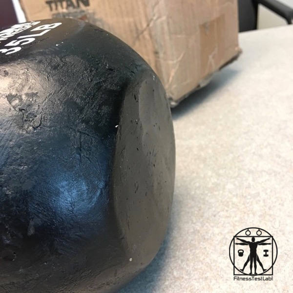 Titan Fitness Kettlebell Review - Wobbly Bottom