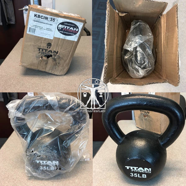 Titan Fitness Kettlebell Review - Unboxing