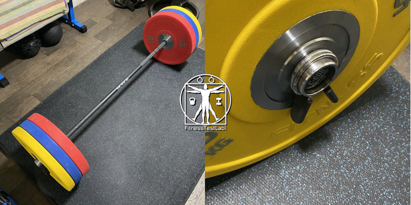 Best Compact Barbells - Rogue C-60B Bar - Loaded Sleeves