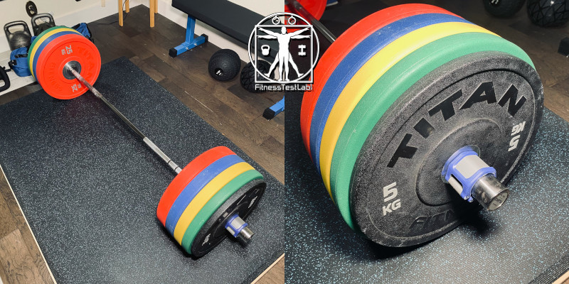 Best Compact Barbells for Home Use - Eleiko XF Short Bar Review - Loaded Sleeves 800px