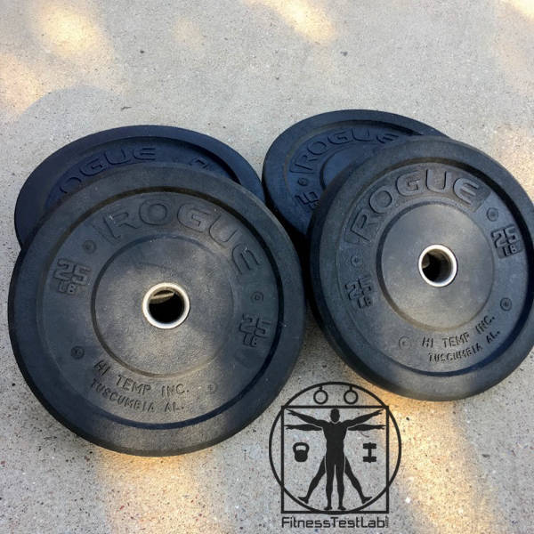 Rogue Hi Temp Bumper Plates Review - mindre slarvigt staplade