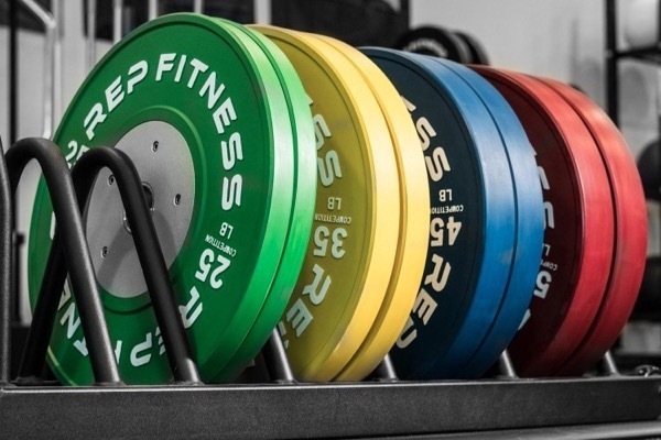 Rep fitness rubber discount plates