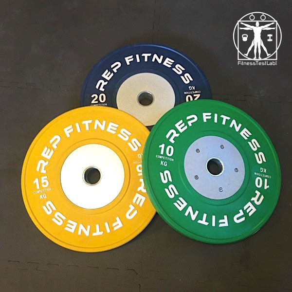 Rep Fitness Competition Bumper Plates Review - Colors