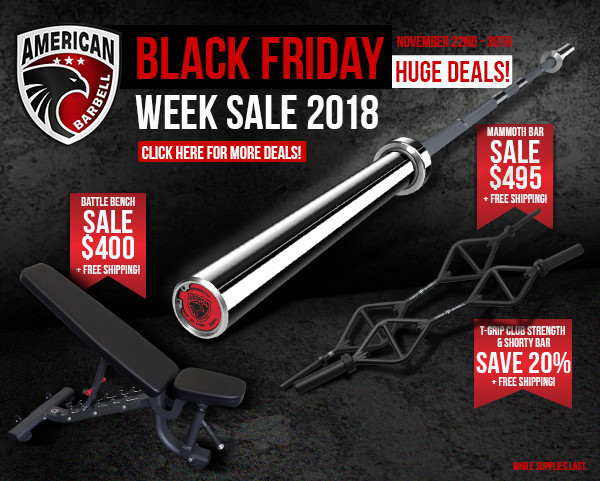 American Barbell Black Friday Sale