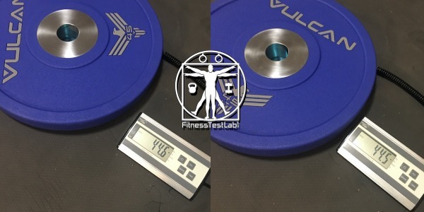 Vulcan Strength Urethane Bumper Plates Review - Weight Tolerance