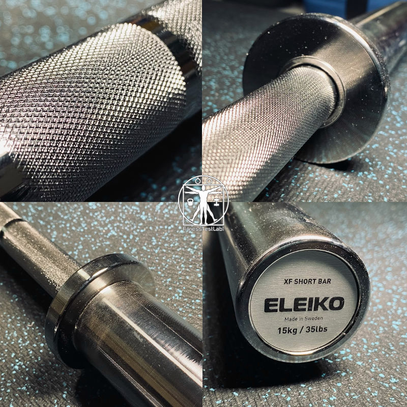 Best Compact Barbells for Home Use - Eleiko XF Short Bar Review - Collar and Sleeve 800px