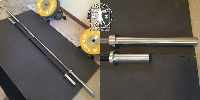 Best Short Barbells for Home Use - Rogue Junior Bar Review - Size Comparison
