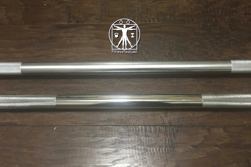 Best Short Barbells for Home Use - Titan 6ft Technique Olympic Bar Review - Inner Knurl Comparison