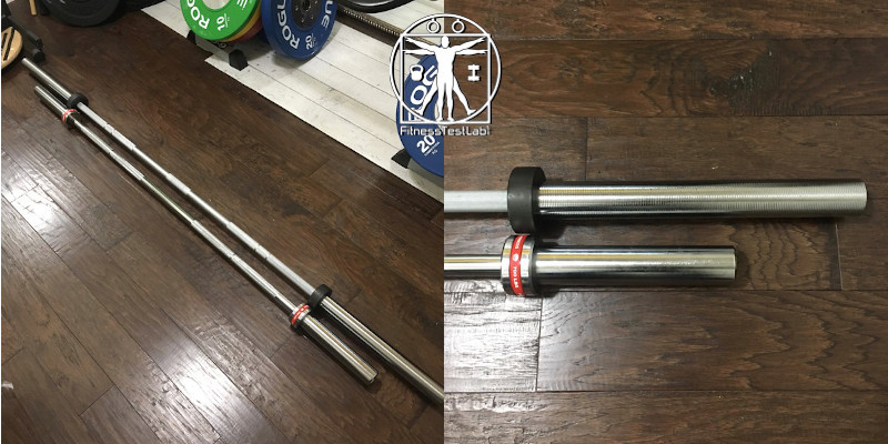 Best Short Barbells for Home Use - Titan 6ft Technique Olympic Bar Review - Size Comparison