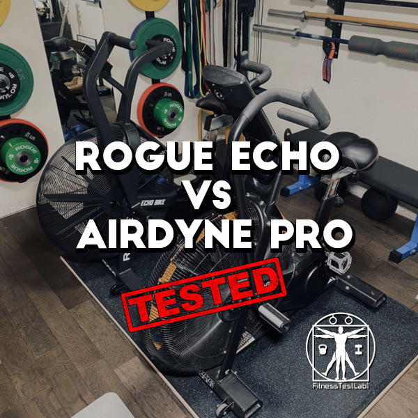 Rogue Echo Bike vs Schwinn Airdyne Pro - Title Pic